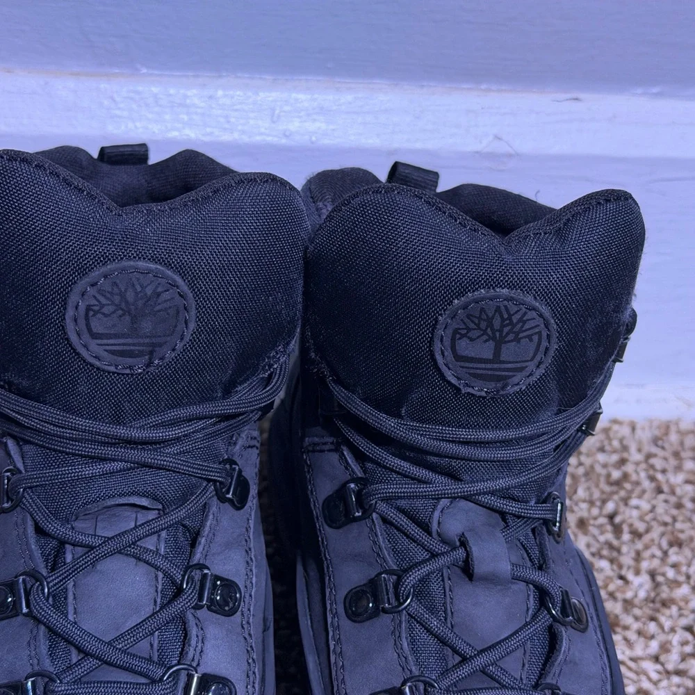 Timberland Junior Converge Waterproof Boots Black TB0A63GD Size 4 US - Picture 3 of 7